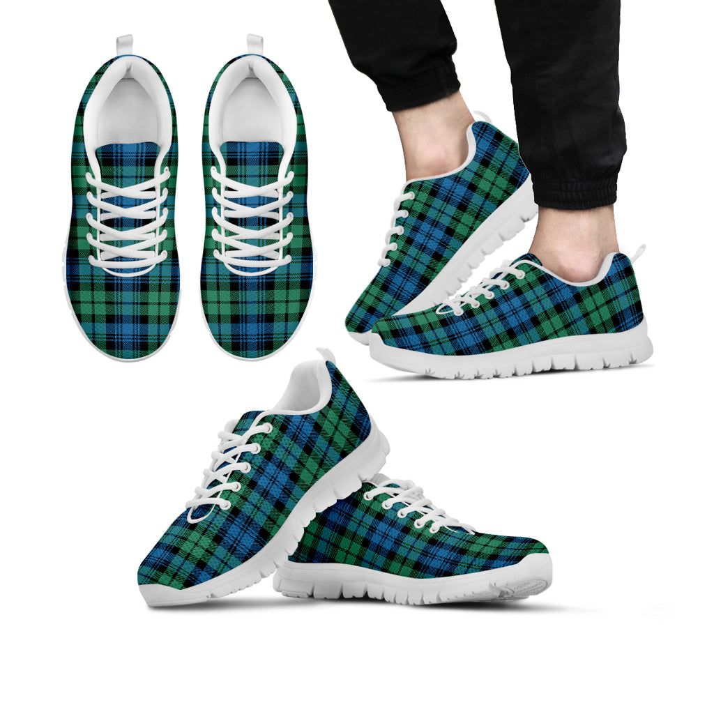 Campbell Ancient #01 Tartan Sneakers - Tartan Vibes Clothing