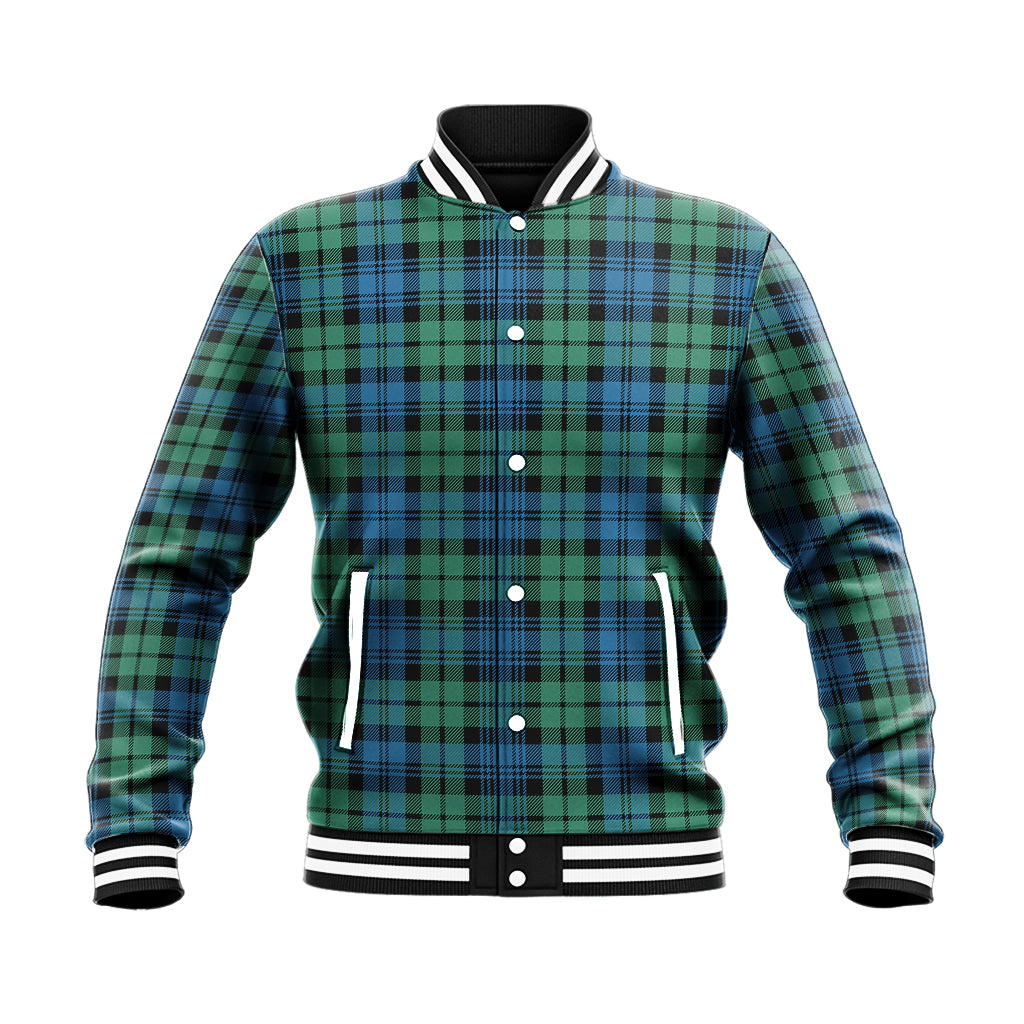 Campbell Ancient #01 Tartan Baseball Jacket - Tartan Vibes Clothing