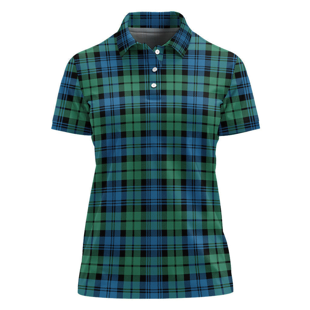 campbell-ancient-01-tartan-polo-shirt-for-women