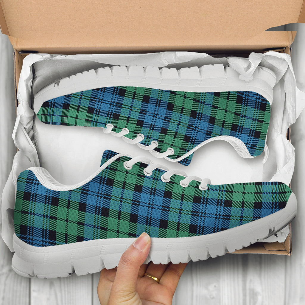 Campbell Ancient #01 Tartan Sneakers - Tartan Vibes Clothing