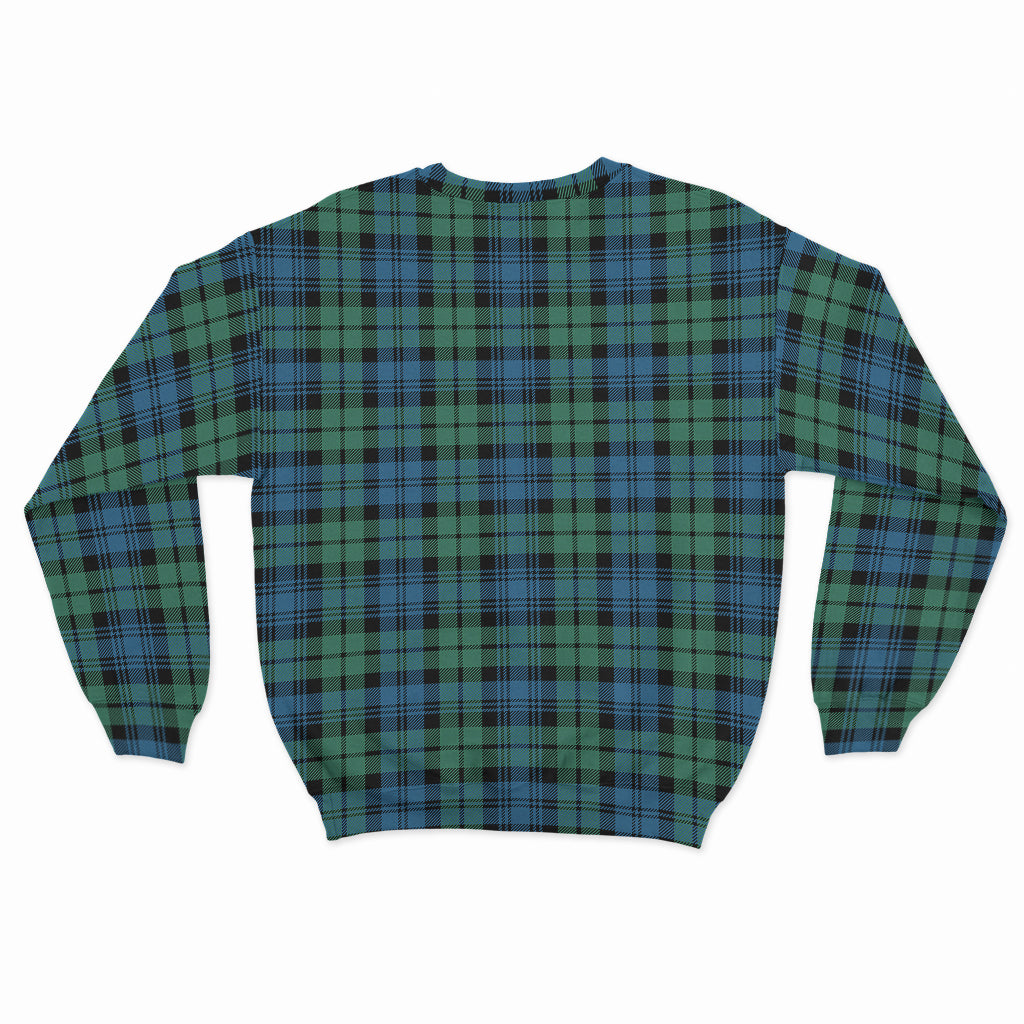 Campbell Ancient 01 Tartan Sweatshirt with Family Crest - Tartan Vibes Clothing