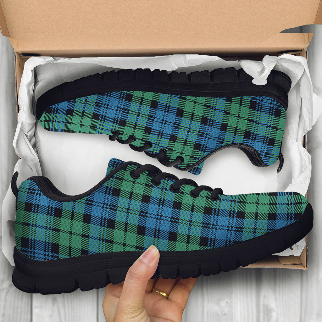 Campbell Ancient #01 Tartan Sneakers - Tartan Vibes Clothing