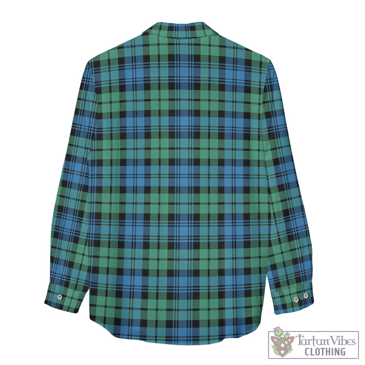 Campbell Ancient #01 Tartan Womens Casual Shirt