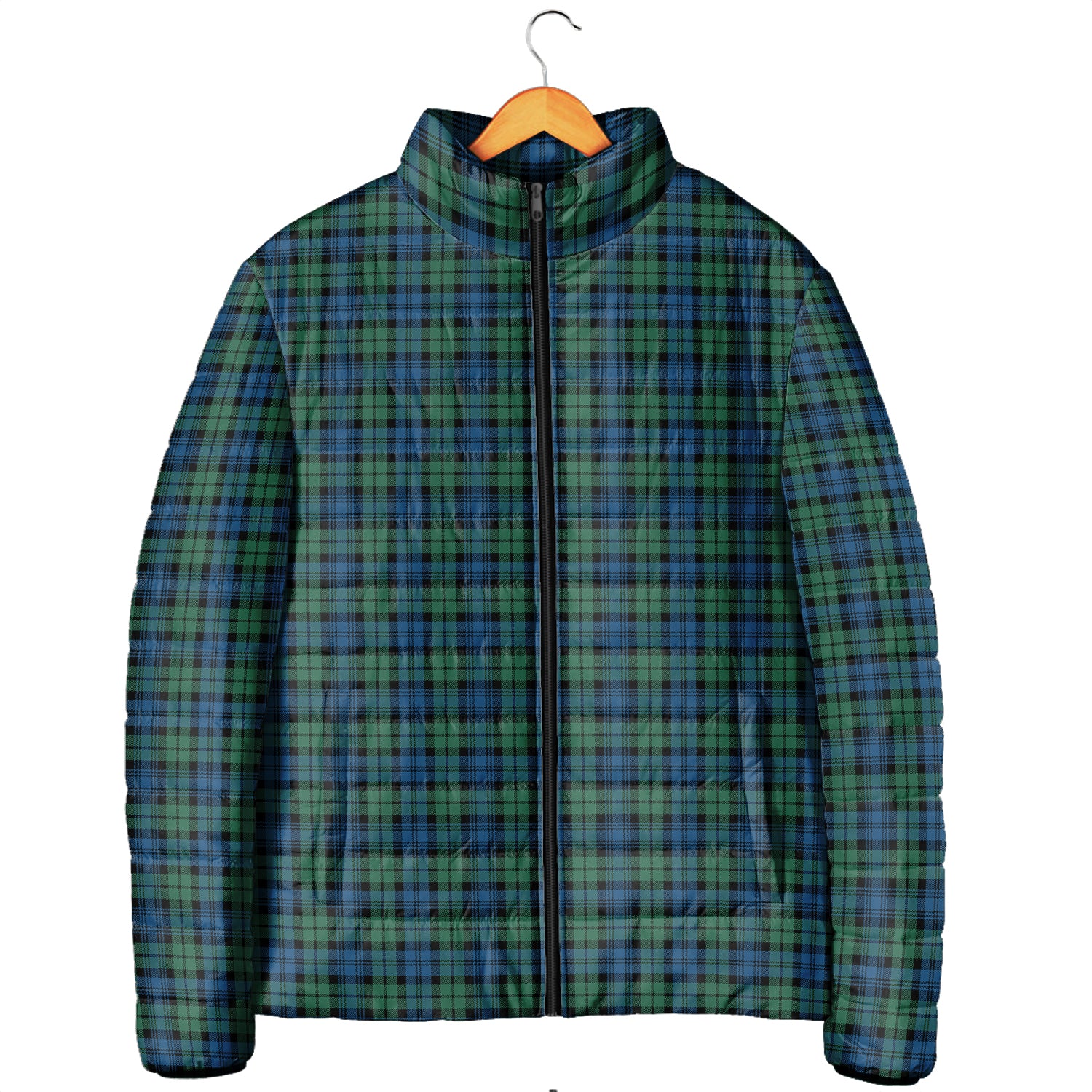 Campbell Ancient #02 Tartan Padded Jacket - Tartanvibesclothing