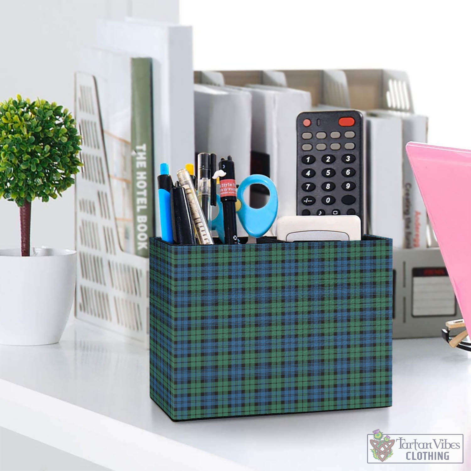 Tartan Vibes Clothing Campbell Ancient #02 Tartan Pen Holder