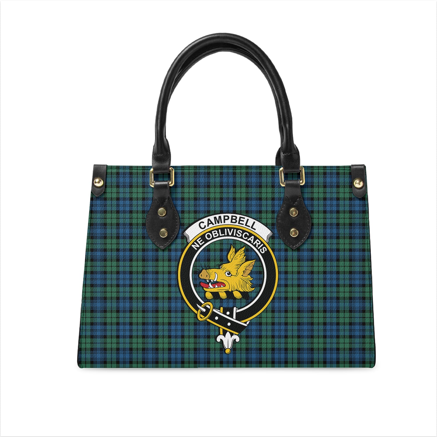 campbell-ancient-02-tartan-leather-bag-with-family-crest