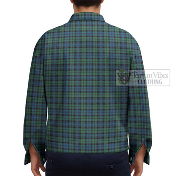 Campbell Ancient #02 Tartan Unisex Lapel Cotton Jacket