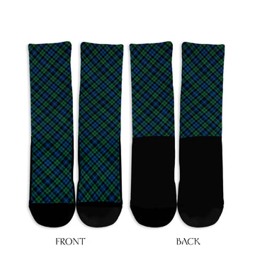 Campbell Ancient #02 Tartan Crew Socks Cross Style