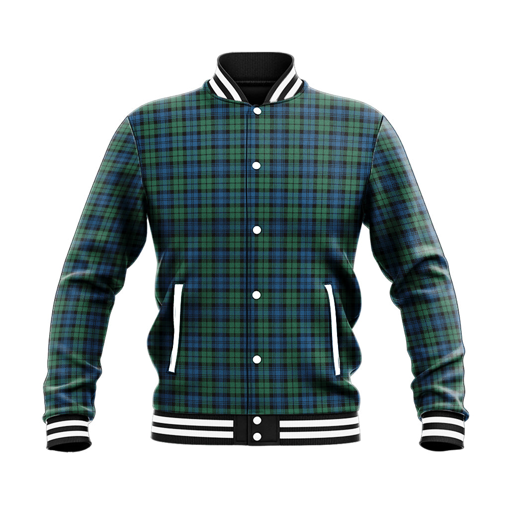 Campbell Ancient #02 Tartan Baseball Jacket - Tartan Vibes Clothing