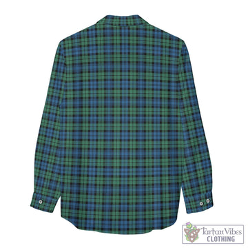 Campbell Ancient 02 Tartan Women's Casual Shirt with Family Crest