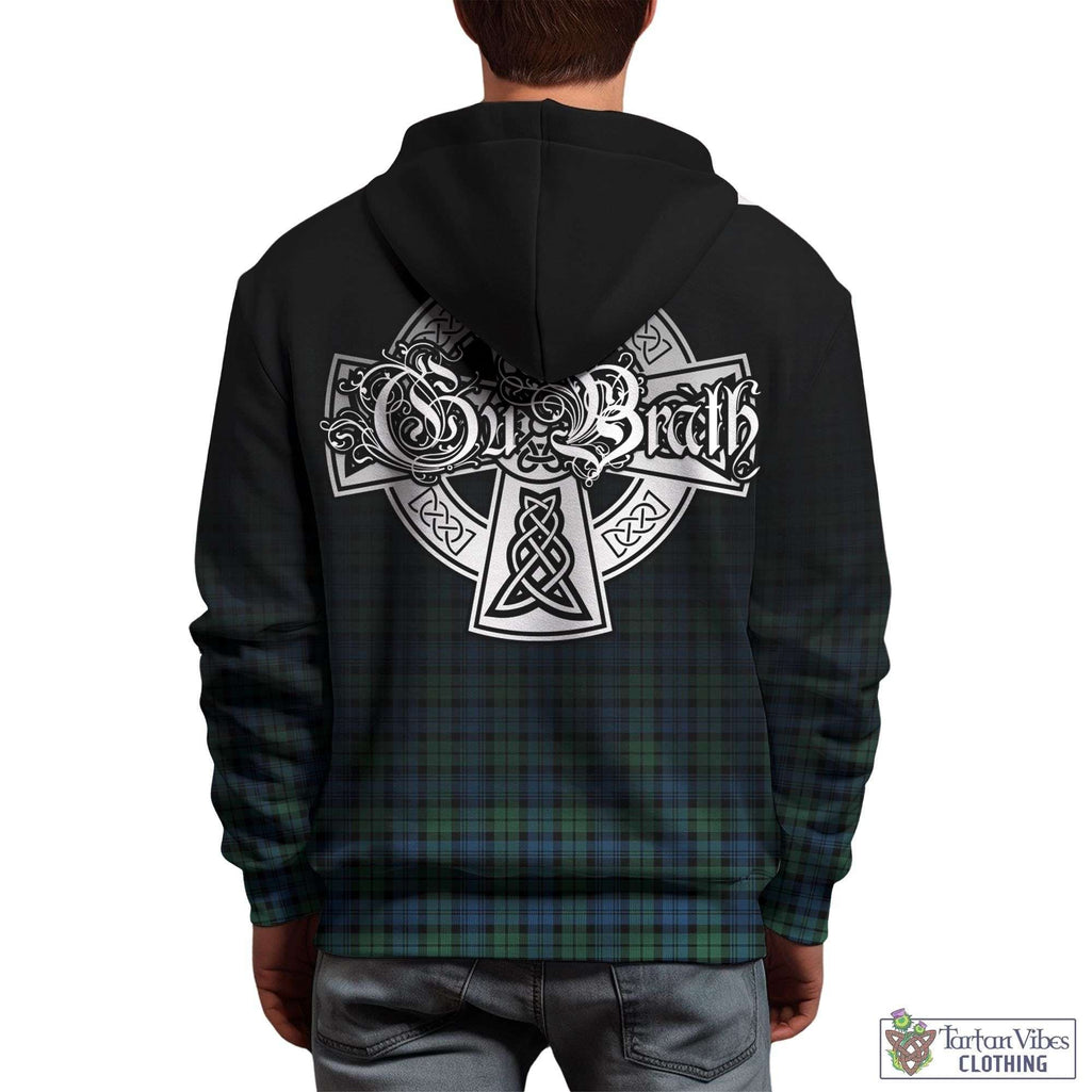 Tartan Vibes Clothing Campbell Ancient 02 Tartan Hoodie Featuring Alba Gu Brath Family Crest Celtic Inspired