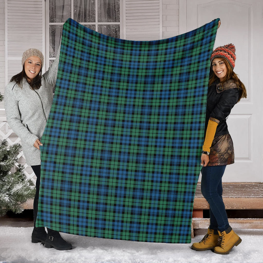 Campbell Ancient #02 Tartan Blanket - Tartan Vibes Clothing