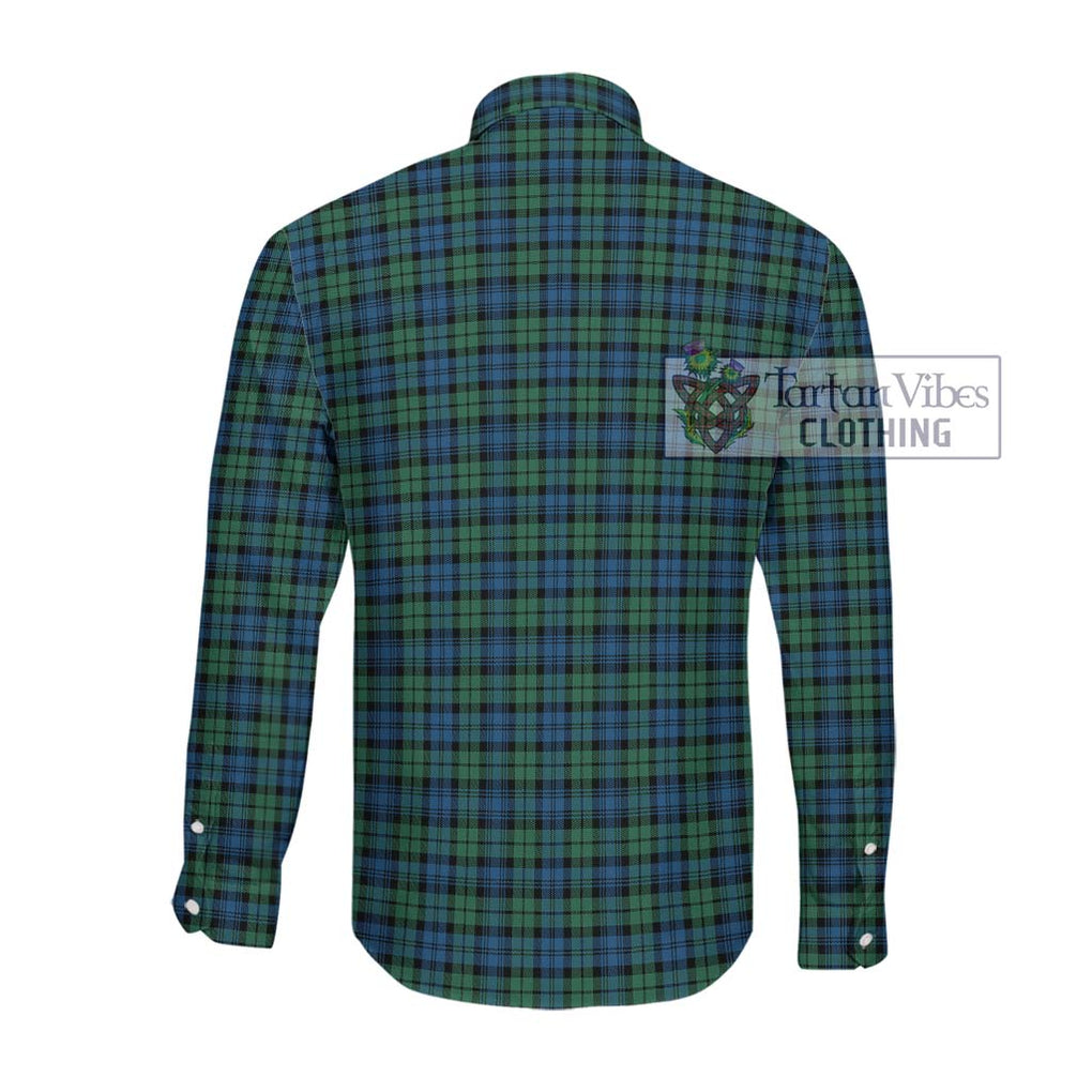 Campbell Ancient 02 Tartan Long Sleeve Button Shirt with Family Crest DNA In Me Style - Tartanvibesclothing Shop