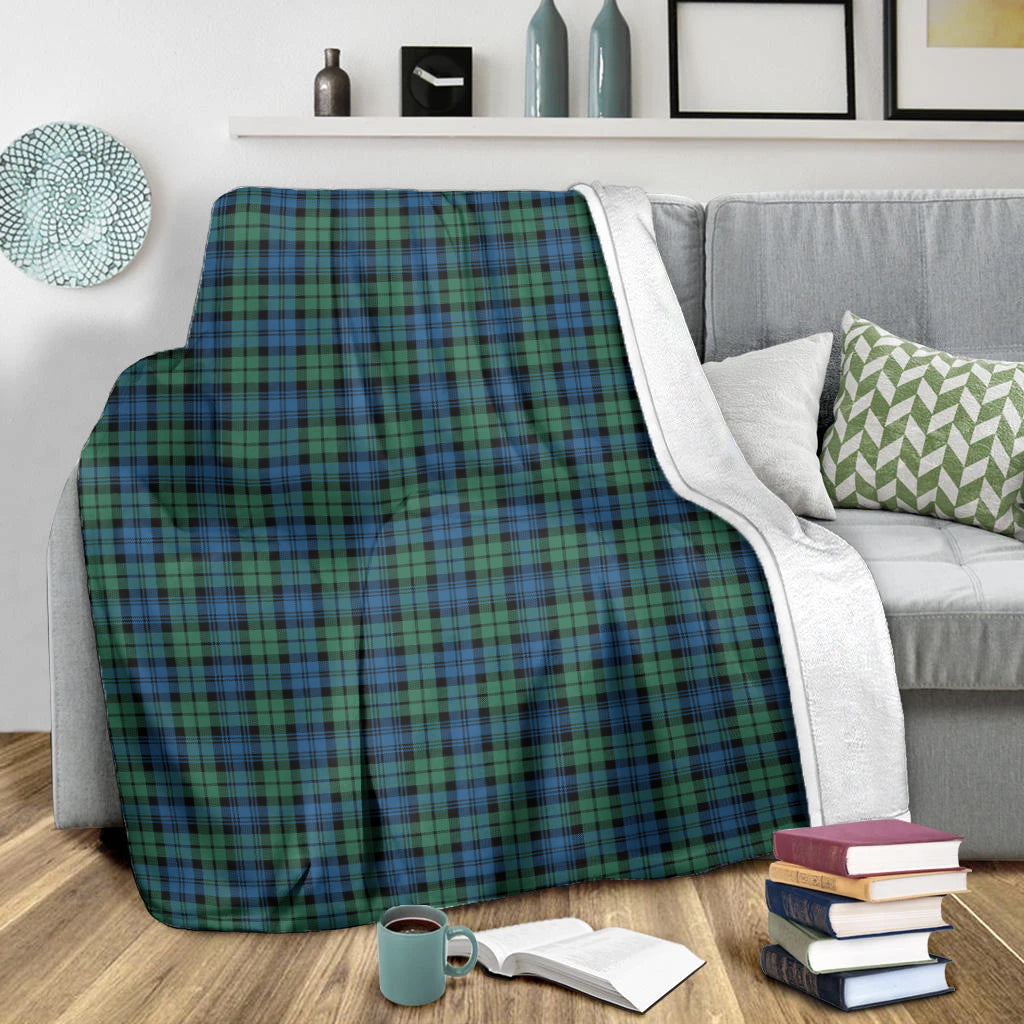 Campbell Ancient #02 Tartan Blanket - Tartan Vibes Clothing