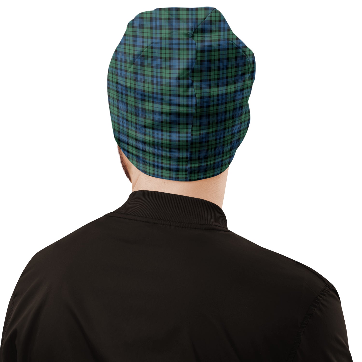 Campbell Ancient 02 Tartan Beanies Hat with Family Crest - Tartan Vibes Clothing