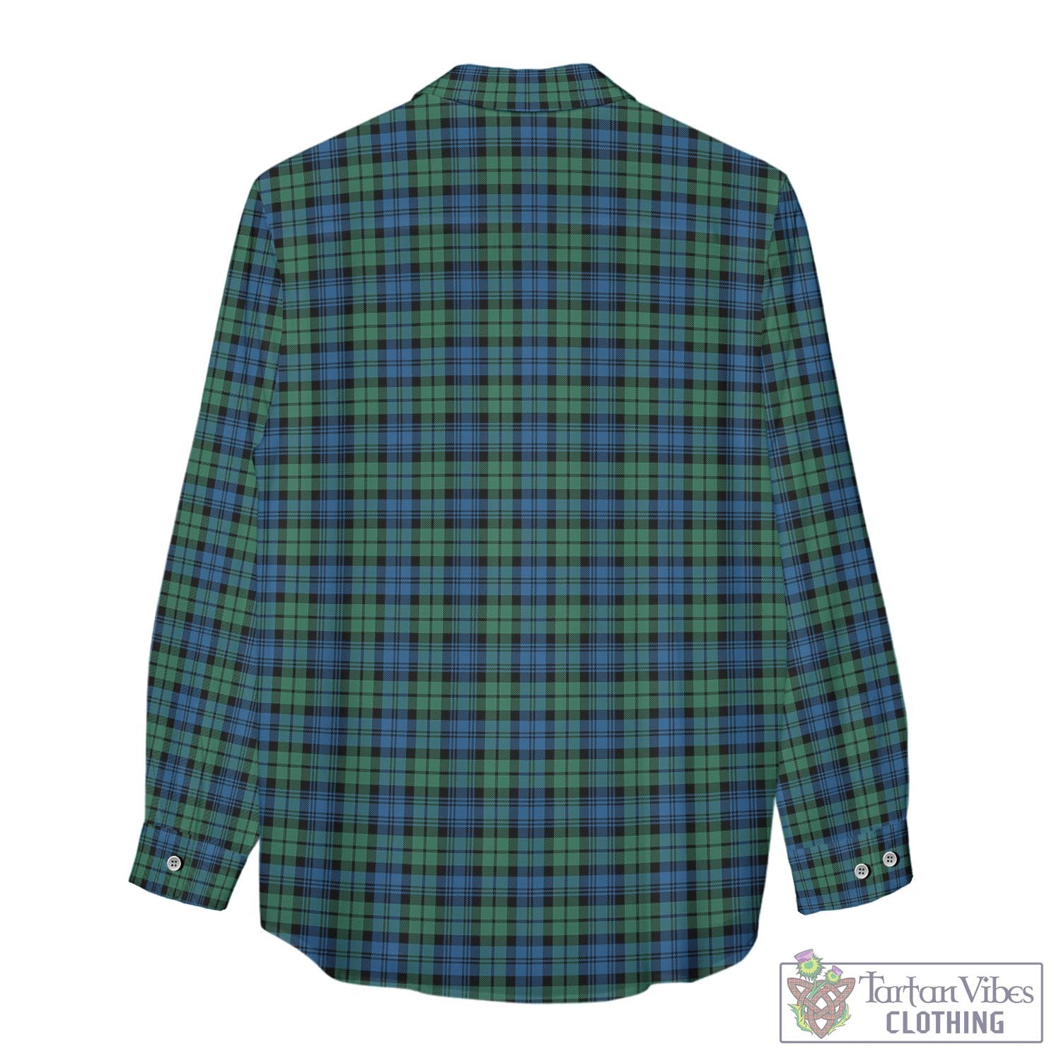 Campbell Ancient #02 Tartan Womens Casual Shirt