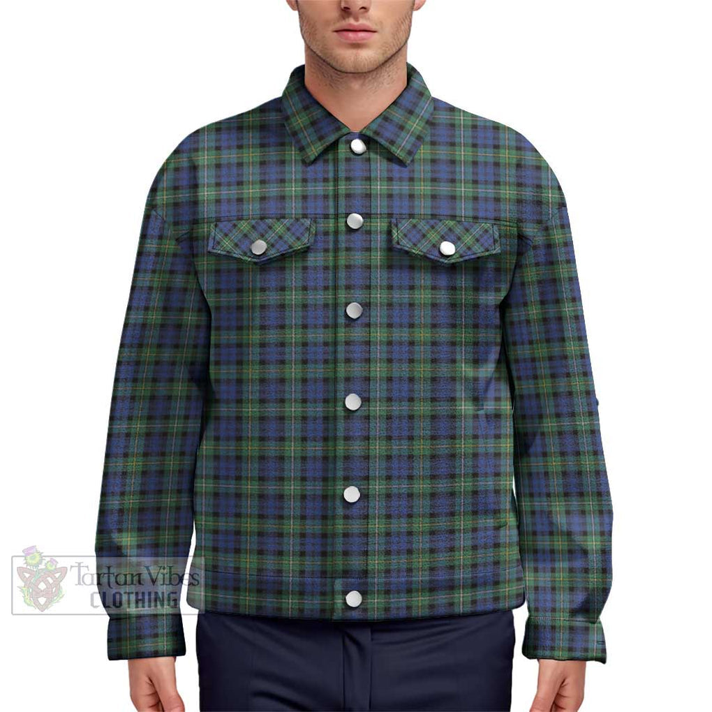 Campbell Argyll Ancient Tartan Unisex Lapel Cotton Jacket Unisex - Tartan Vibes Clothing