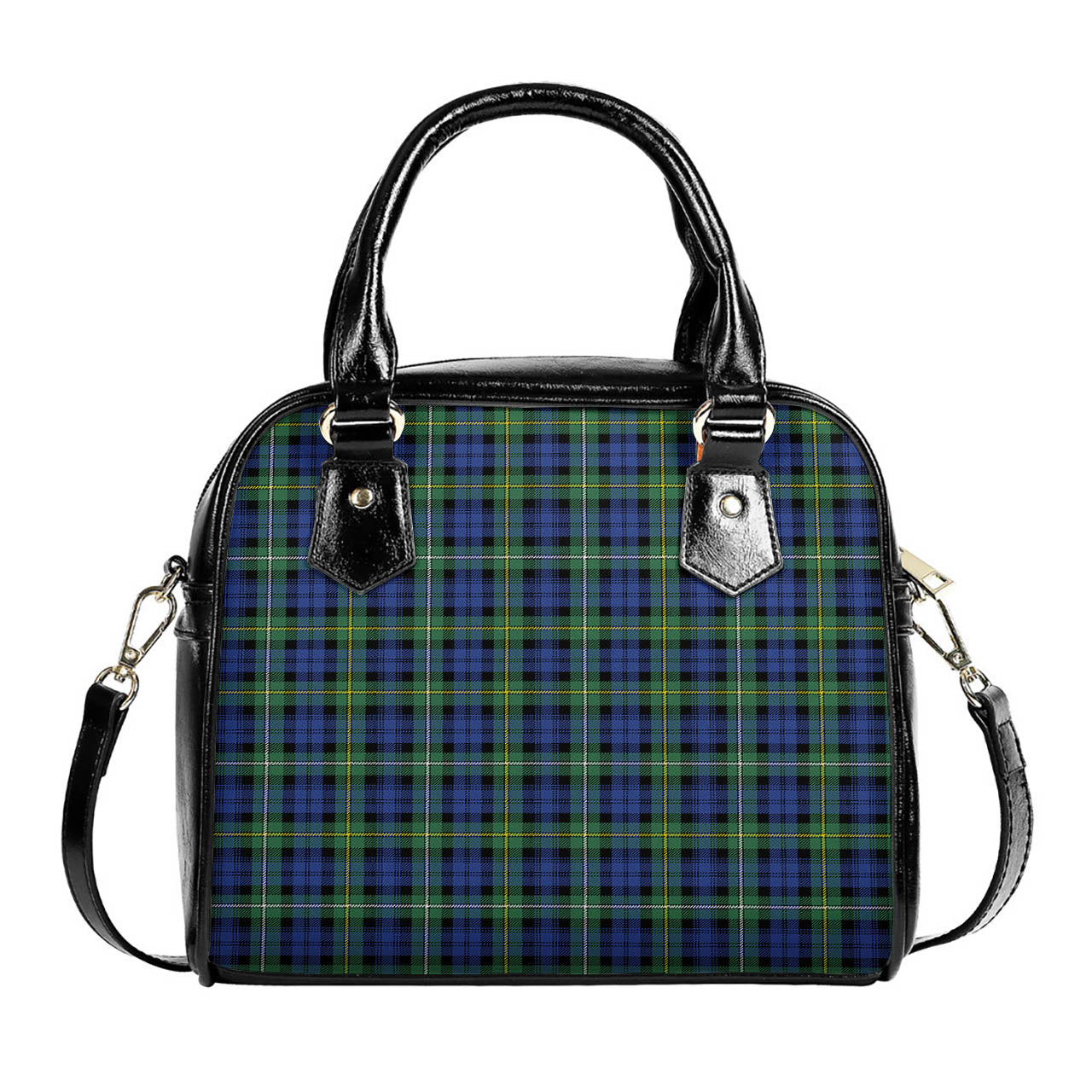 Campbell Argyll Ancient Tartan Shoulder Handbags One Size 6*25*22 cm - Tartanvibesclothing