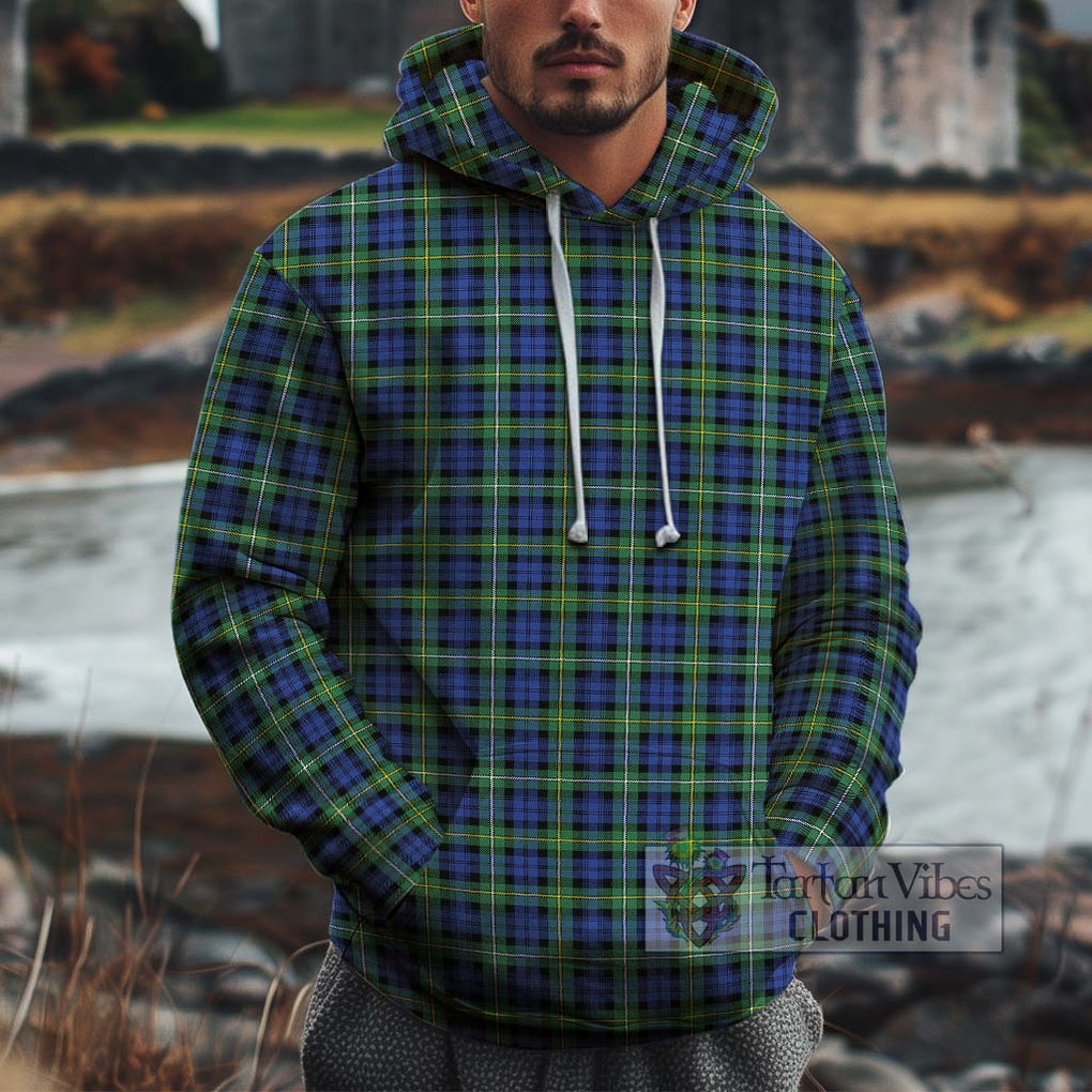 Campbell Argyll Ancient Tartan Cotton Hoodie Pullover Hoodie XS - Tartan Vibes Clothing