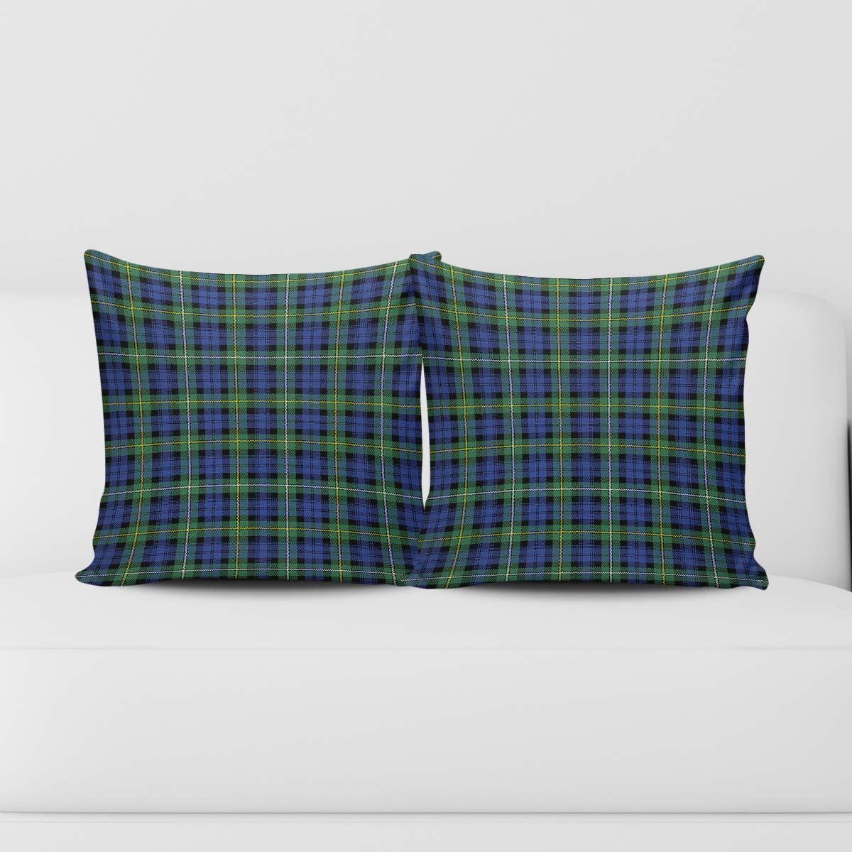 Campbell Argyll Ancient Tartan Pillow Cover Square Pillow Cover - Tartanvibesclothing