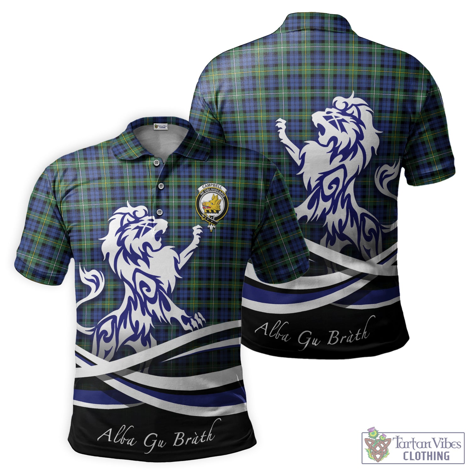 campbell-argyll-ancient-tartan-polo-shirt-with-alba-gu-brath-regal-lion-emblem