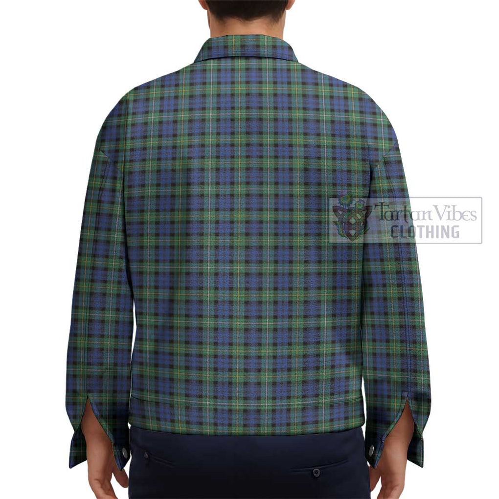 Campbell Argyll Ancient Tartan Unisex Lapel Cotton Jacket - Tartan Vibes Clothing