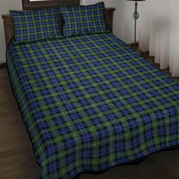 Campbell Argyll Ancient Tartan Quilt Bed Set