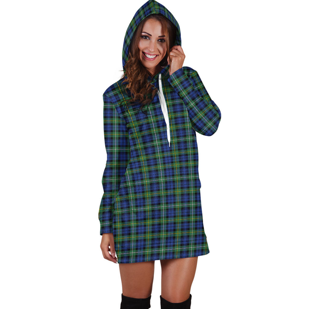 Campbell Argyll Ancient Tartan Hoodie Dress - Tartanvibesclothing