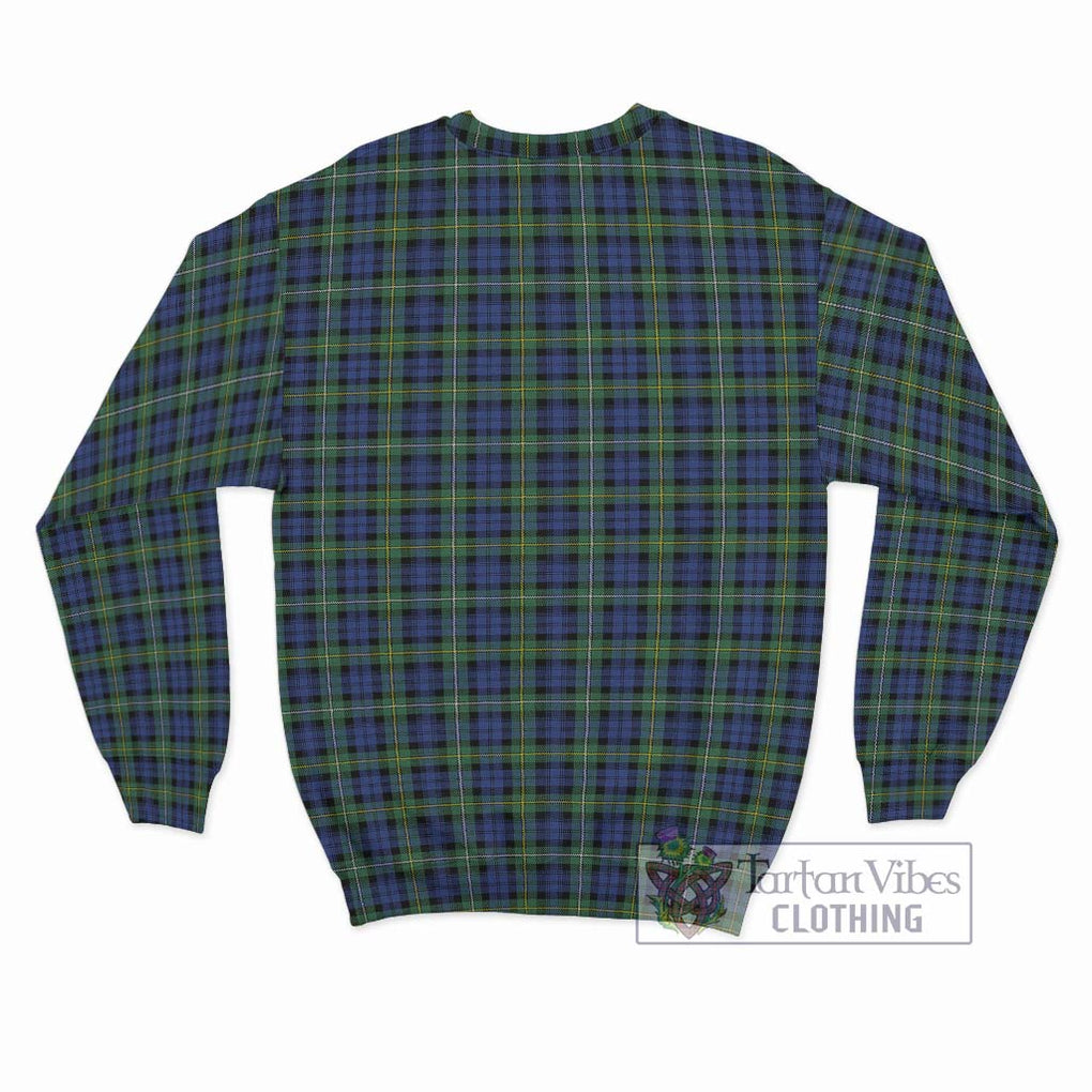 Campbell Argyll Ancient Tartan Sweatshirt with Family Crest DNA In Me Style - Tartanvibesclothing Shop