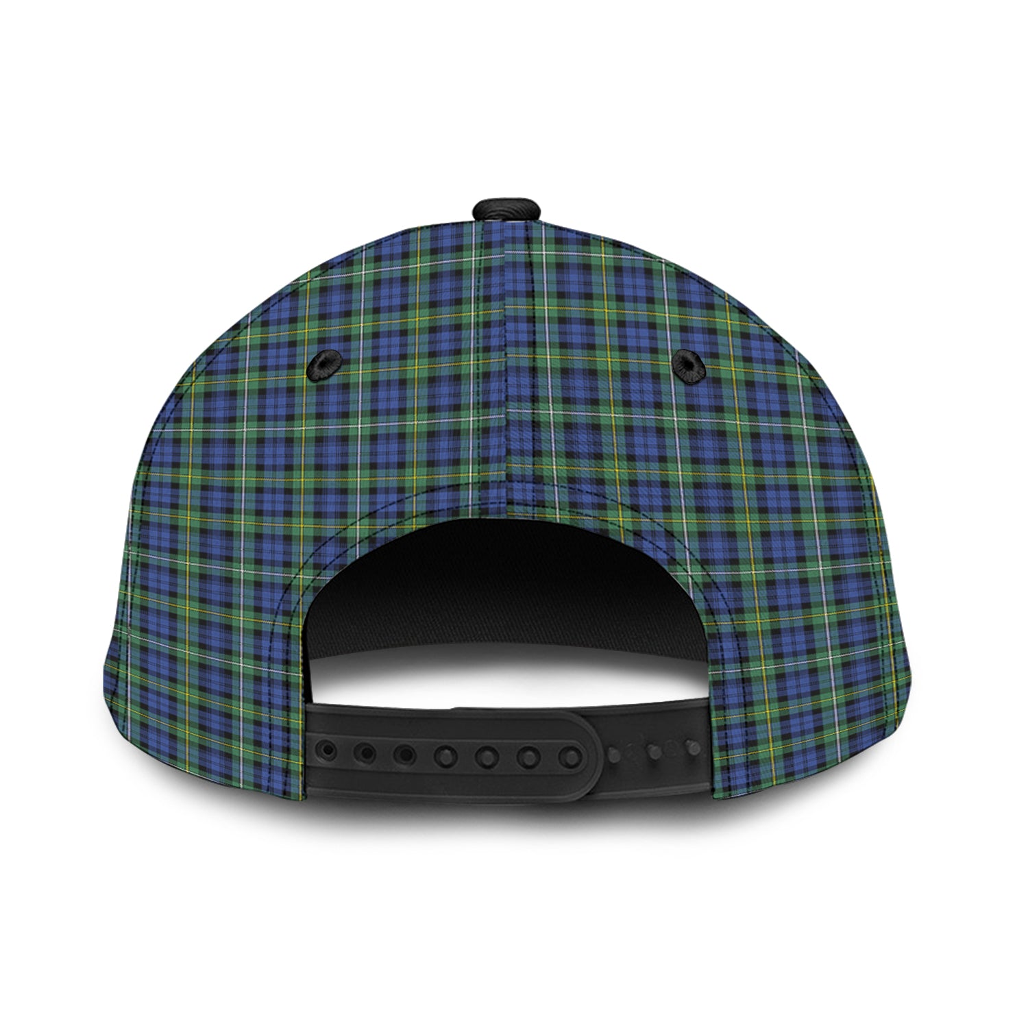 Campbell Argyll Ancient Tartan Classic Cap with Family Crest - Tartan Vibes Clothing