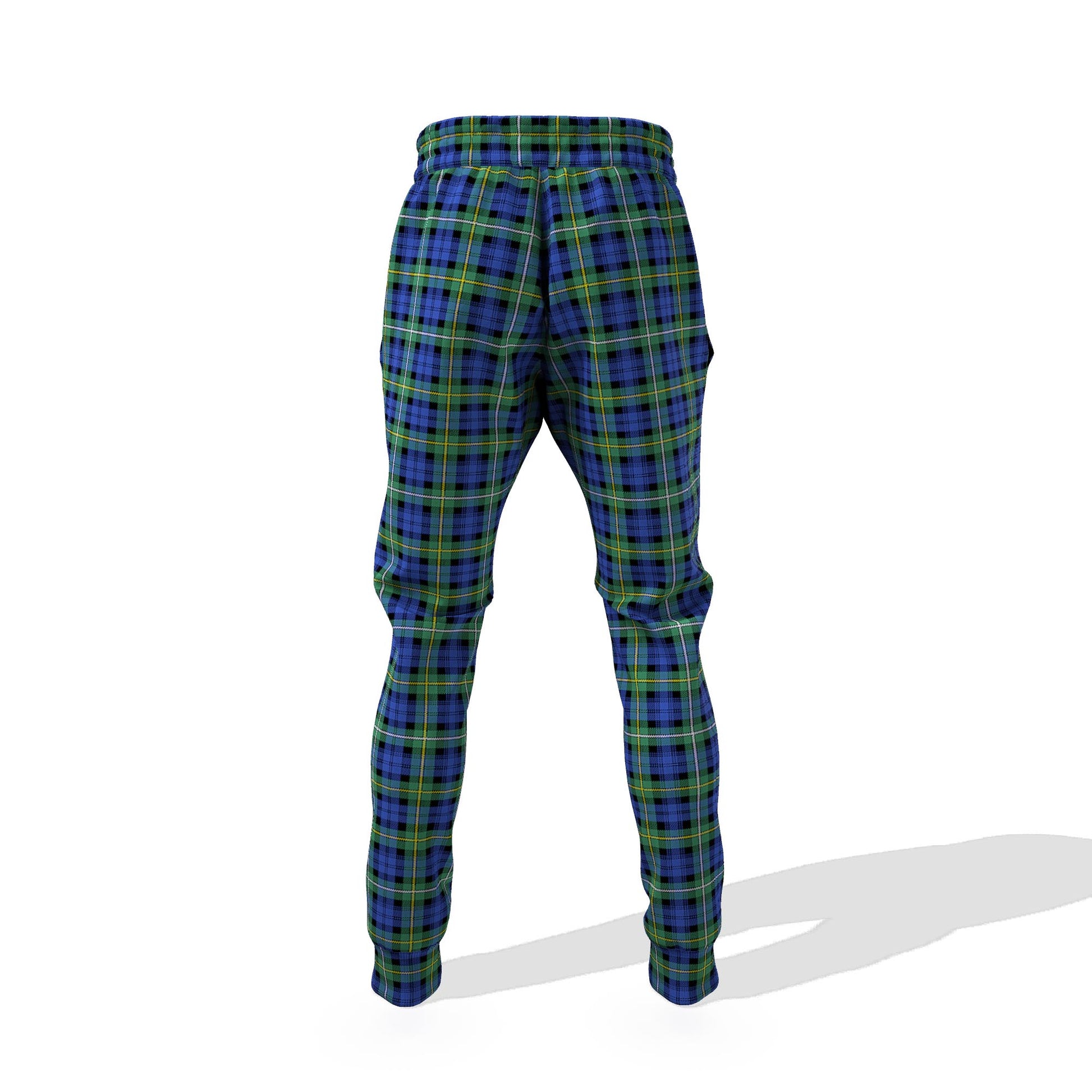 Campbell Argyll Ancient Tartan Joggers Pants with Family Crest - Tartanvibesclothing