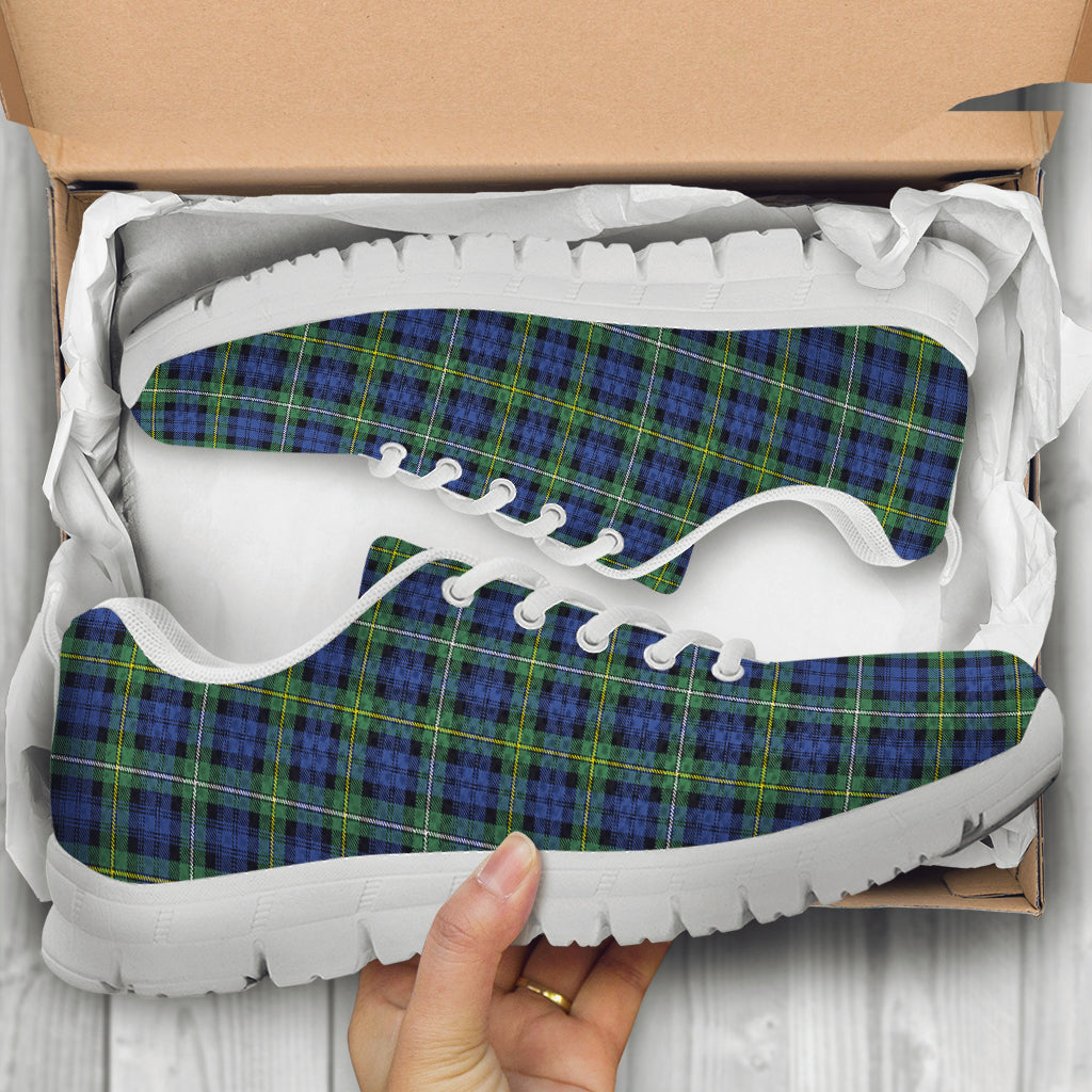 Campbell Argyll Ancient Tartan Sneakers - Tartan Vibes Clothing