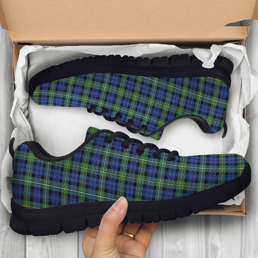 Campbell Argyll Ancient Tartan Sneakers - Tartan Vibes Clothing