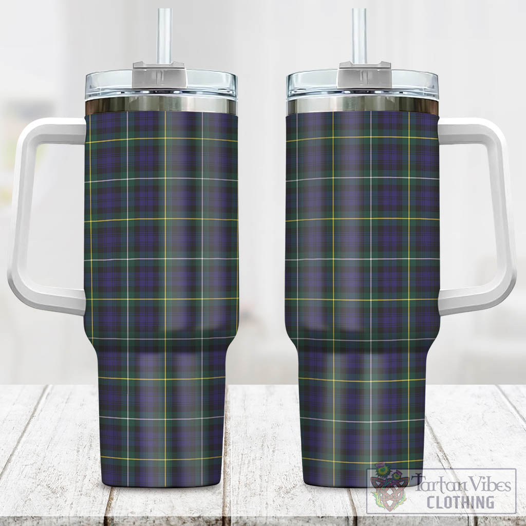 Tartan Vibes Clothing Campbell Argyll Modern Tartan Tumbler with Handle