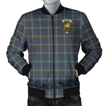 Campbell Argyll Modern Tartan Bomber Jacket with Family Crest