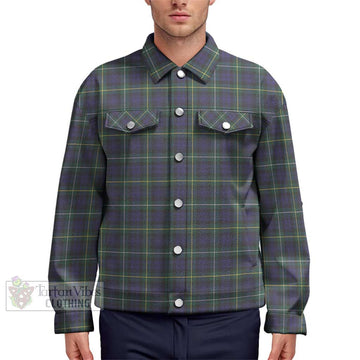 Campbell Argyll Modern Tartan Unisex Lapel Cotton Jacket