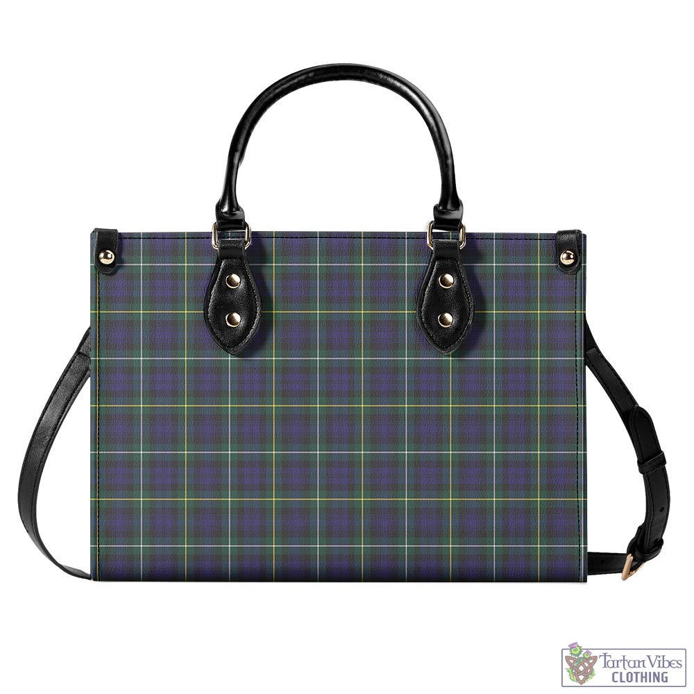 Tartan Vibes Clothing Campbell Argyll Modern Tartan Luxury Leather Handbags