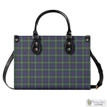 Campbell Argyll Modern Tartan Luxury Leather Handbags