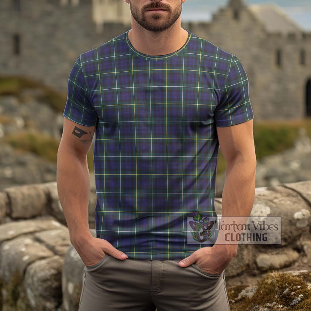 Campbell Argyll Modern Tartan Cotton T-Shirt Men's Shirt - Tartanvibesclothing Shop