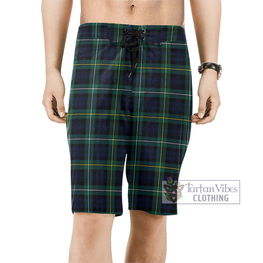 Tartan Vibes Clothing Campbell Argyll Modern #2 Tartan Men's Board Shorts