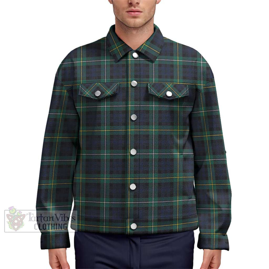 Tartan Vibes Clothing Campbell Argyll Modern #2 Tartan Unisex Lapel Cotton Jacket