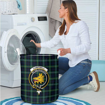 Campbell Argyll Modern #2 Tartan Laundry Basket with Family Crest