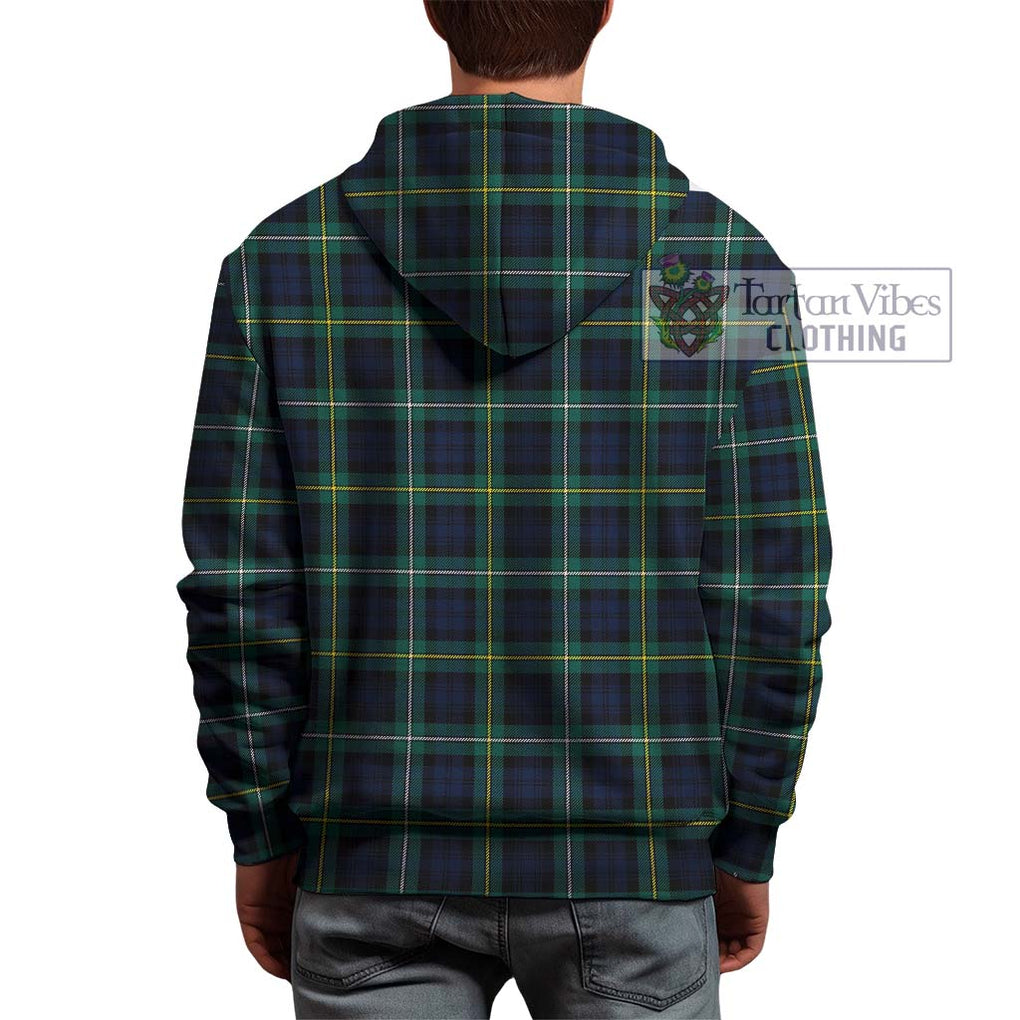 Tartan Vibes Clothing Campbell Argyll Modern #2 Tartan Hoodie with Family Crest DNA In Me Style