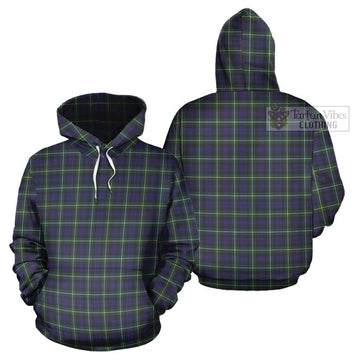 Campbell Argyll Modern Tartan Cotton Hoodie