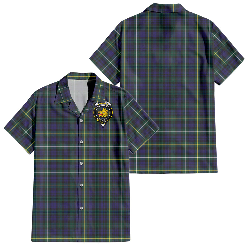 campbell-argyll-modern-tartan-short-sleeve-button-down-shirt-with-family-crest