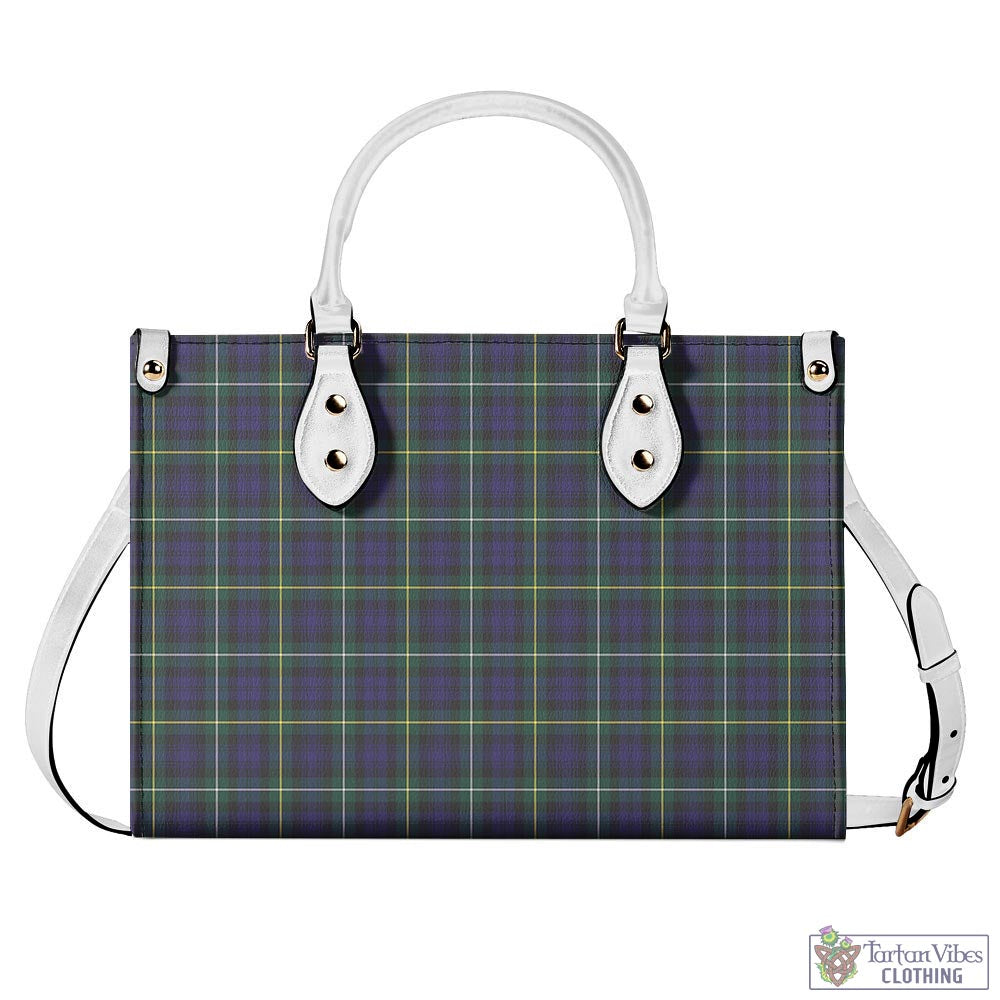 Tartan Vibes Clothing Campbell Argyll Modern Tartan Luxury Leather Handbags