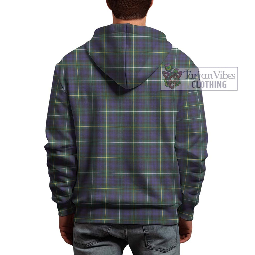 Campbell Argyll Modern Tartan Hoodie with Family Crest DNA In Me Style - Tartanvibesclothing Shop