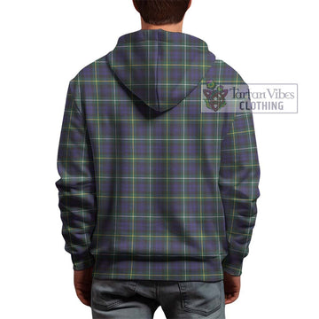 Campbell Argyll Modern Tartan Hoodie with Family Crest DNA In Me Style