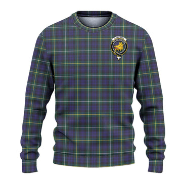 Campbell Argyll Modern Tartan Ugly Sweater with Family Crest