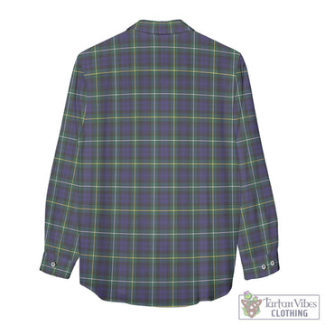 Campbell Argyll Modern Tartan Women's Casual Shirt with Family Crest